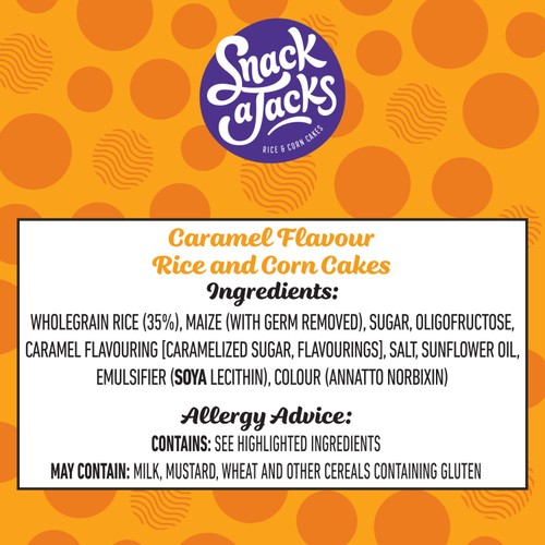 Snack a Jacks Caramel Jumbo Rice Cakes thumbnail 3