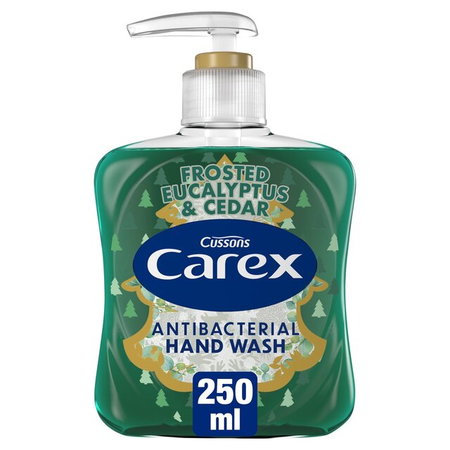 Carex Festive Edition Frosted Eucalyptus and Cedar Antibacterial Handwash thumbnail 2