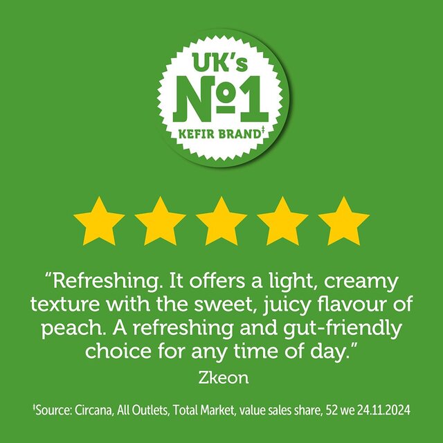 Biotiful Gut Health Peach Kefir Milk Drink thumbnail 6