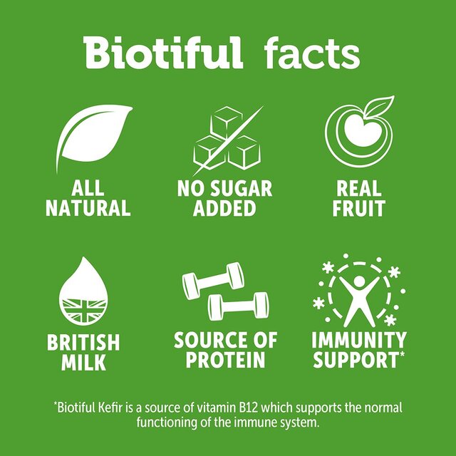 Biotiful Gut Health Multipack Kefir Yogurt Cherry thumbnail 5