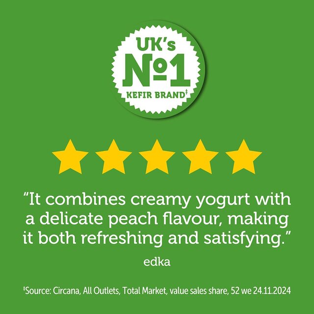 Biotiful Gut Health Multipack Kefir Yogurt Peach thumbnail 5