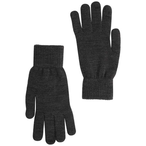 M&S Knitted Touch Screen Gloves, Charcoal