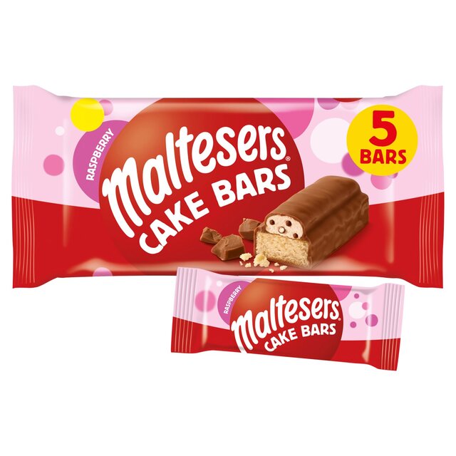 Maltesers Raspberry Cake Bars Multipack 5 x 26.2g, 131gm