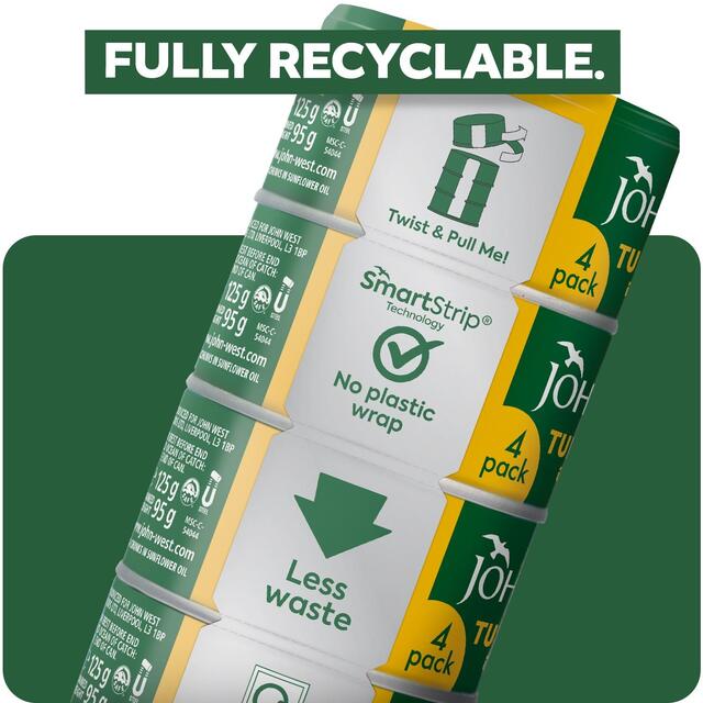 John West Tuna Chunks in Sunflower Oil thumbnail 4