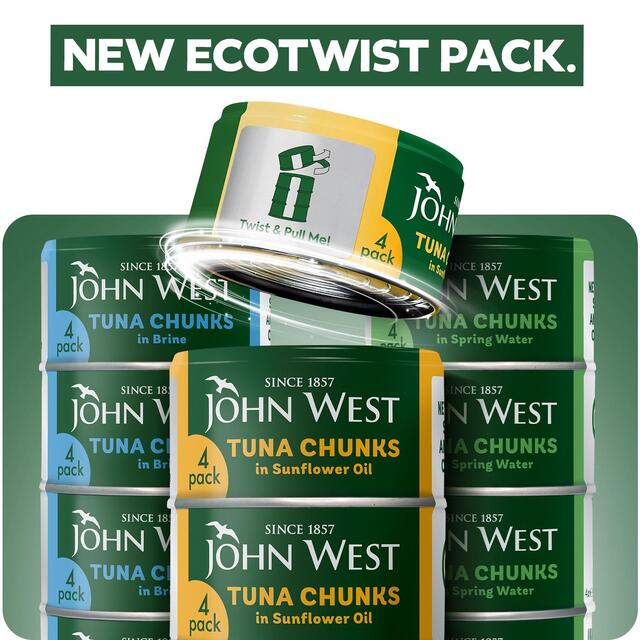 John West Tuna Chunks in Sunflower Oil thumbnail 6