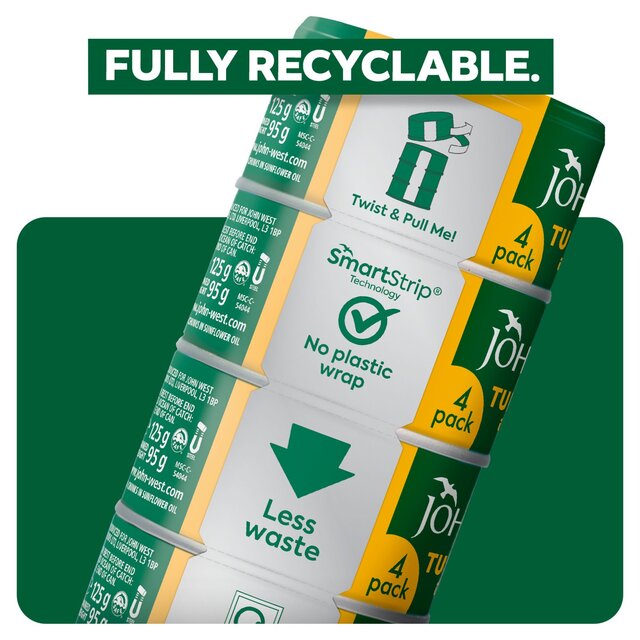 John West Tuna Chunks in Sunflower Oil thumbnail 8