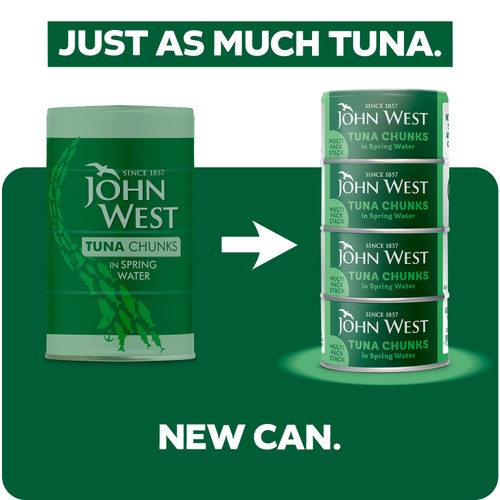 John West Tuna Chunks in Spring Water thumbnail 3