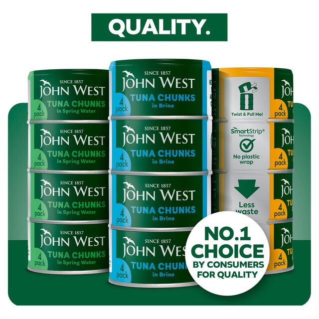 John West Tuna Chunks in Brine thumbnail 4