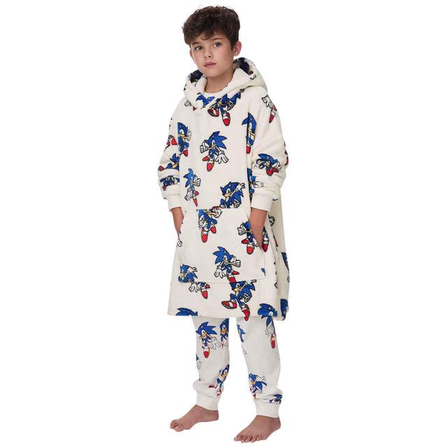 M&S Sonic Oversized Hoodie, 3-4 Years thumbnail 2