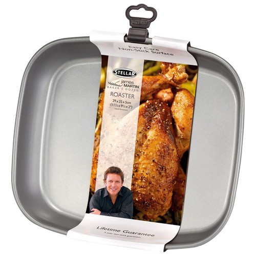 Stellar James Martin, Bakers Collection 29 x 25 x 5cm Roasting Tray thumbnail 3