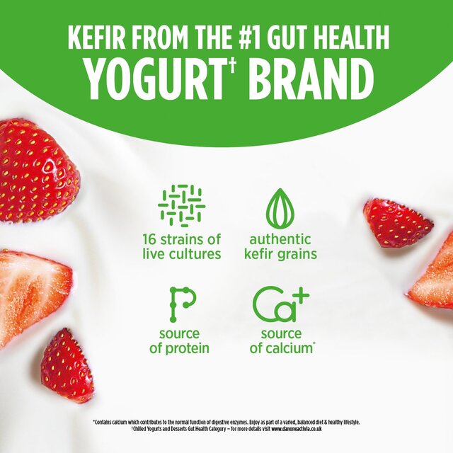 Activia Kefir Strawberry Gut Health Yoghurt Drink thumbnail 7