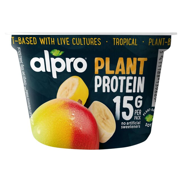 Alpro Plant High Protein Mango & Banana Yoghurt Alternative