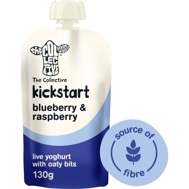 The Collective Kickstart Blueberry & Raspberry Yoghurt Pouch