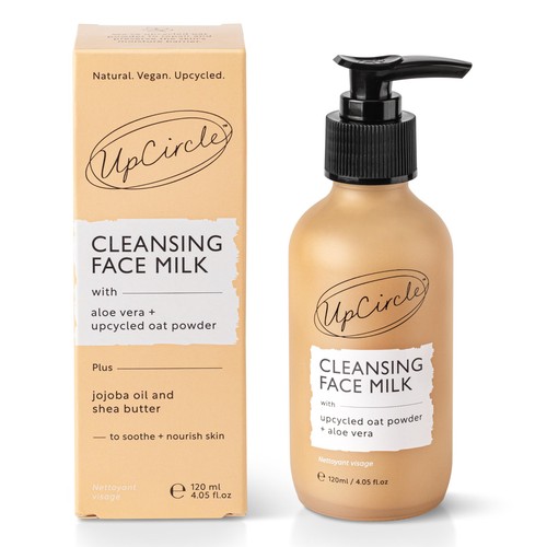 UpCircle Cleansing Face Milk with Aloe Vera + Oat Powder thumbnail 3