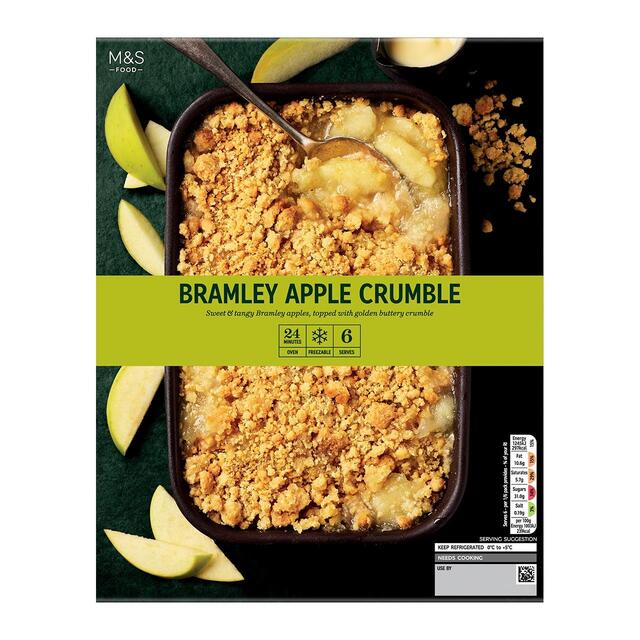 M&S Bramley Apple Crumble thumbnail 2