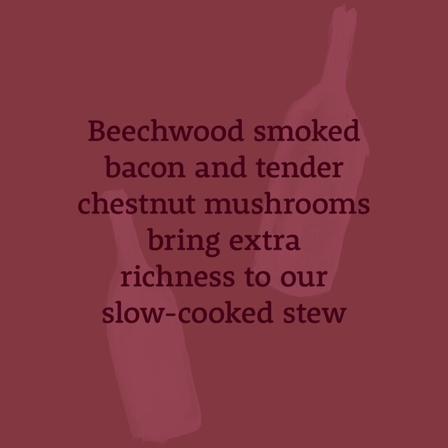 Higgidy Slow-Cooked Steak, Red Wine & Bacon Pie thumbnail 3