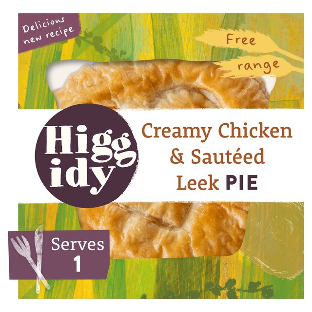 Higgidy Creamy Chicken & Sauteed Leek Pie