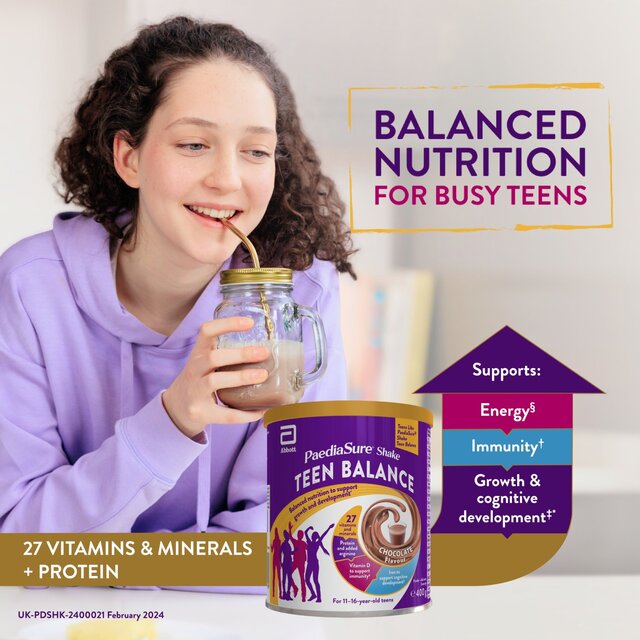 PaediaSure Teen Balance, Vanilla Flavour thumbnail 2