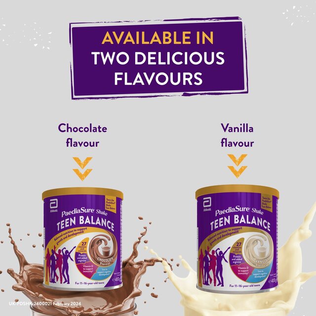 PaediaSure Teen Balance, Vanilla Flavour thumbnail 3