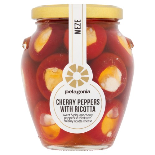 Pelagonia Cherry Peppers Stuffed With Ricotta Cheese