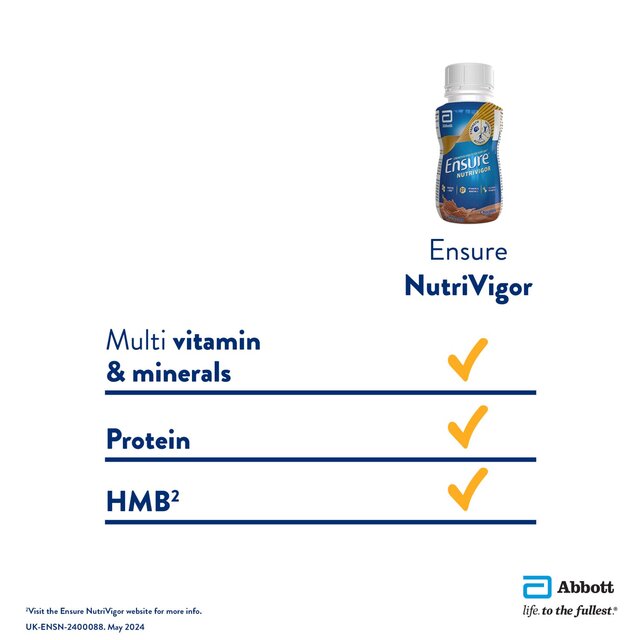 Ensure Nutrivigor Ready to Drink, Chocolate Flavour thumbnail 5