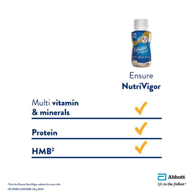 Ensure Nutrivigor Ready to Drink, Vanilla Flavour thumbnail 5