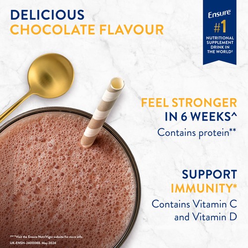 Ensure NutriVigor, Chocolate Flavour Nutritional Shake thumbnail 3