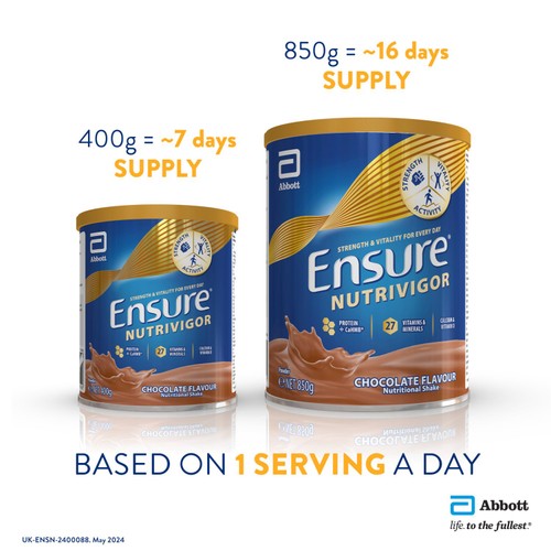 Ensure NutriVigor, Chocolate Flavour Nutritional Shake thumbnail 5