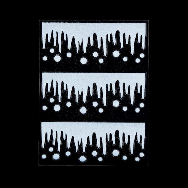 Snowflake & Icicle Window Stickers Christmas Decorations thumbnail 2