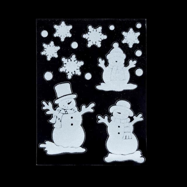 Snowflake & Icicle Window Stickers Christmas Decorations thumbnail 3