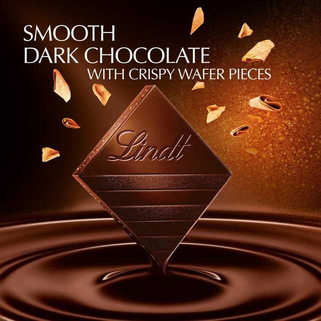 Lindt Excellence Crispy Wafer Dark Chocolate Bar thumbnail 2