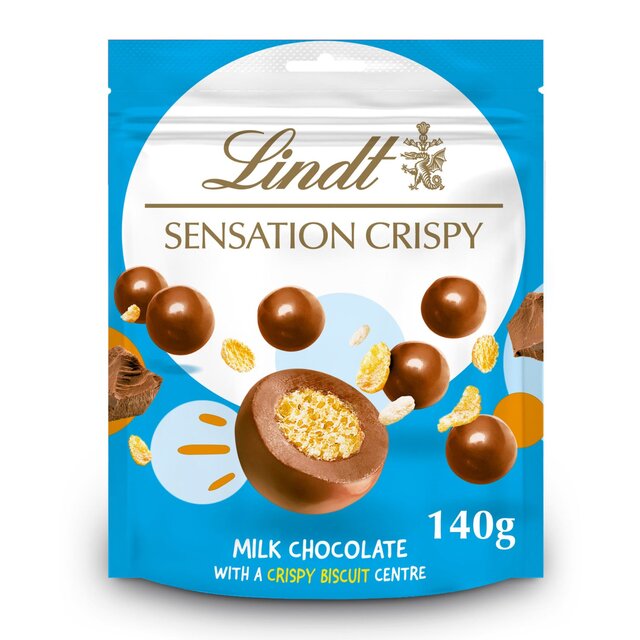 Lindt Sensations Crispy Milk Chocolate Pouch thumbnail 2