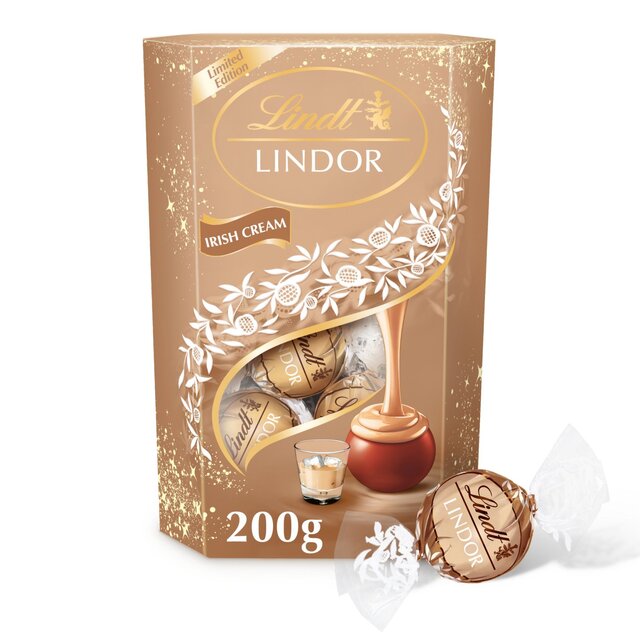 Lindt LINDOR Irish Cream Chocolate Truffles Box