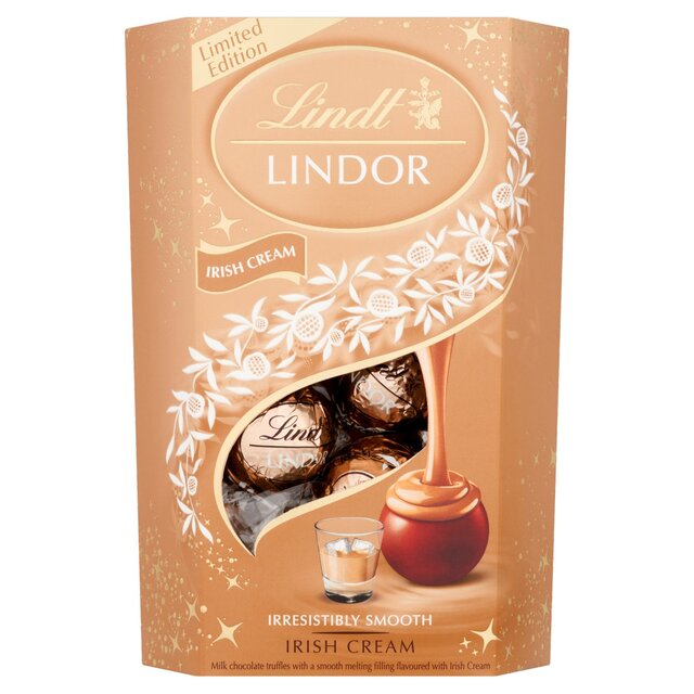 Lindt LINDOR Irish Cream Chocolate Truffles Box thumbnail 2