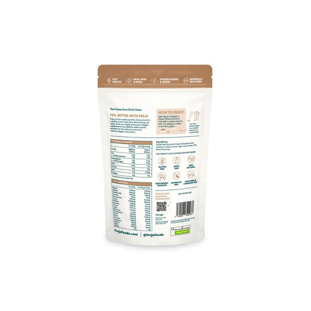 Freja Collagen Bone Broth Shake - Cacao thumbnail 2