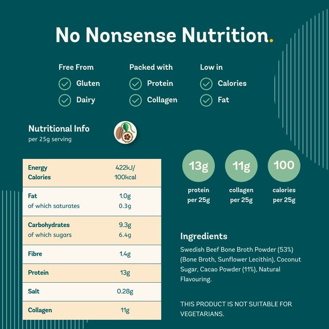 Freja Collagen Bone Broth Shake - Cacao thumbnail 5