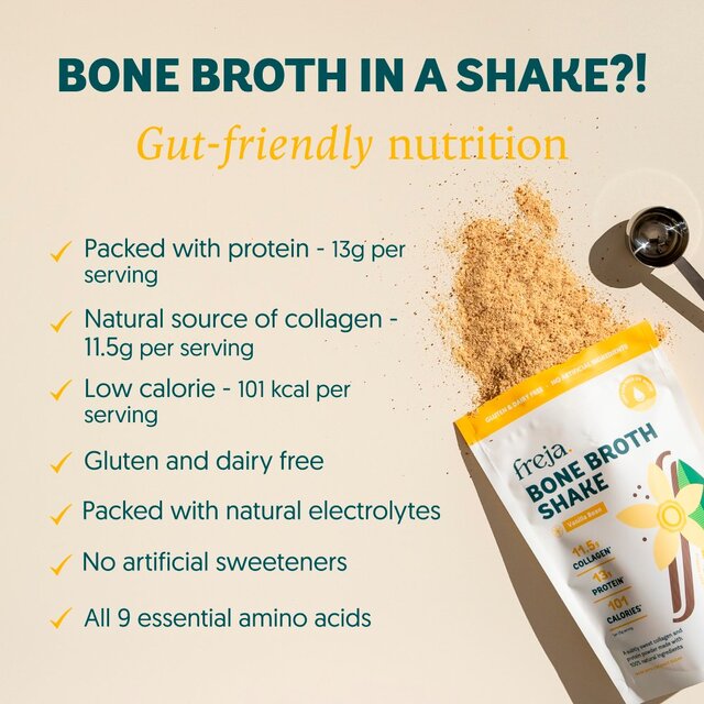 Freja Collagen Bone Broth Shake - Vanilla thumbnail 3