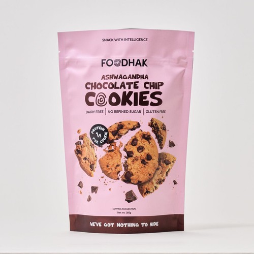 Foodhak Ashwagandha Chocolate Chip Cookies