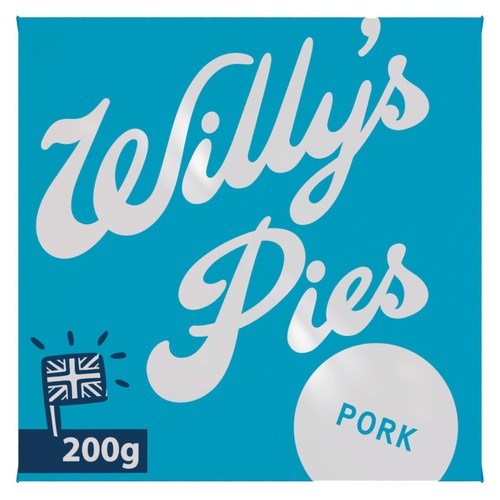 Willy's Pies Cider Braised Pork, Fennel & Oregano Pie