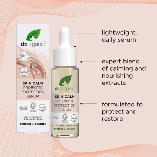 Dr Organic Probiotic Skin Calm Protection Serum thumbnail 8