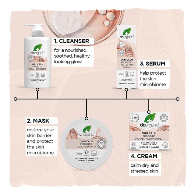 Dr Organic Probiotic Skin Calm Protection Serum thumbnail 5