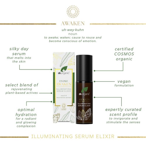 Dr Organic Evoke Awaken Illuminating Serum Elixir thumbnail 4