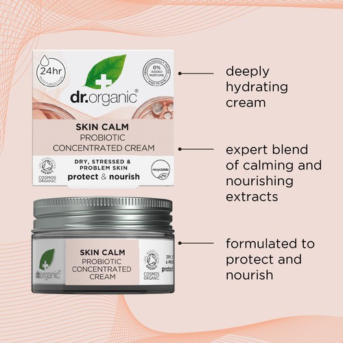 Dr Organic Skin Probiotic Calm Concentrated Cream thumbnail 3