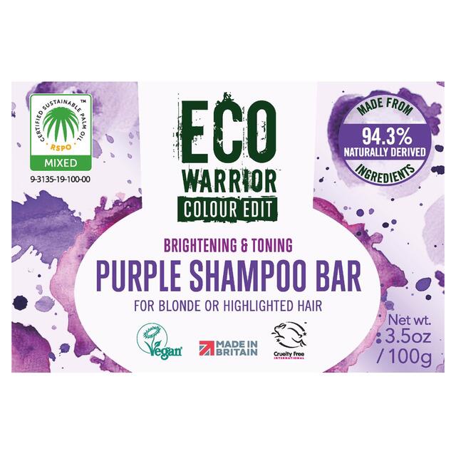 Eco Warrior Colour Edit Purple Shampoo Bar
