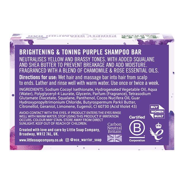 Eco Warrior Colour Edit Purple Shampoo Bar thumbnail 2