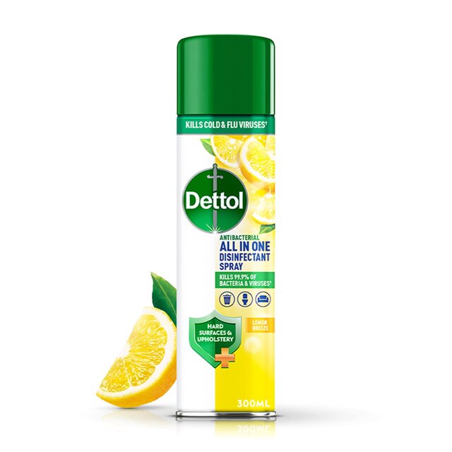 Dettol All-in-One Antibacterial  Spray Lemon