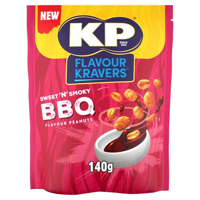 KP Flavour Kravers Sweet'N'Smoky BBQ Peanuts