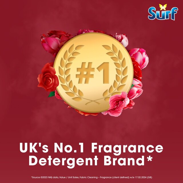 Surf Peony & Rose Liquid Laundry Washing Detergent 24 Washes thumbnail 4