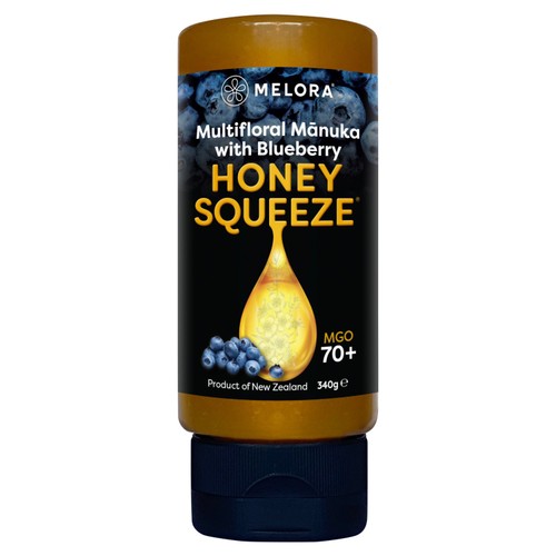 Melora Manuka Honey & Blueberry 70MGO Squeezy