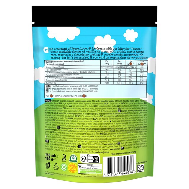 Ben & Jerry's Cookie Dough Peaces thumbnail 2